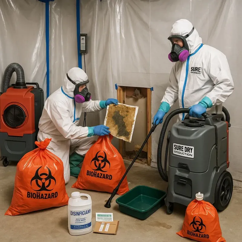 Contaminated Water Handling Protocols process in Vermilion, OH